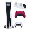 PlayStation 5 Core with Red Dualsense Controller and Dual Charging Dock S79277