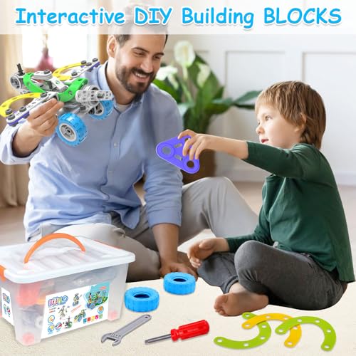 10 in 1 STEM Building Toys for Kids Ages 4-8 V433