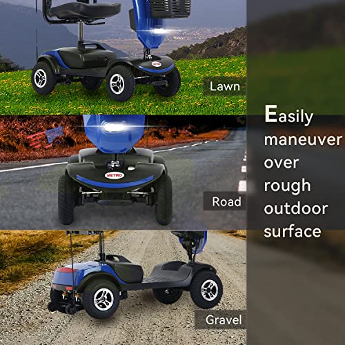 Electric Medical Scooter with USB Charging Port, MAX Load 300LBS U278