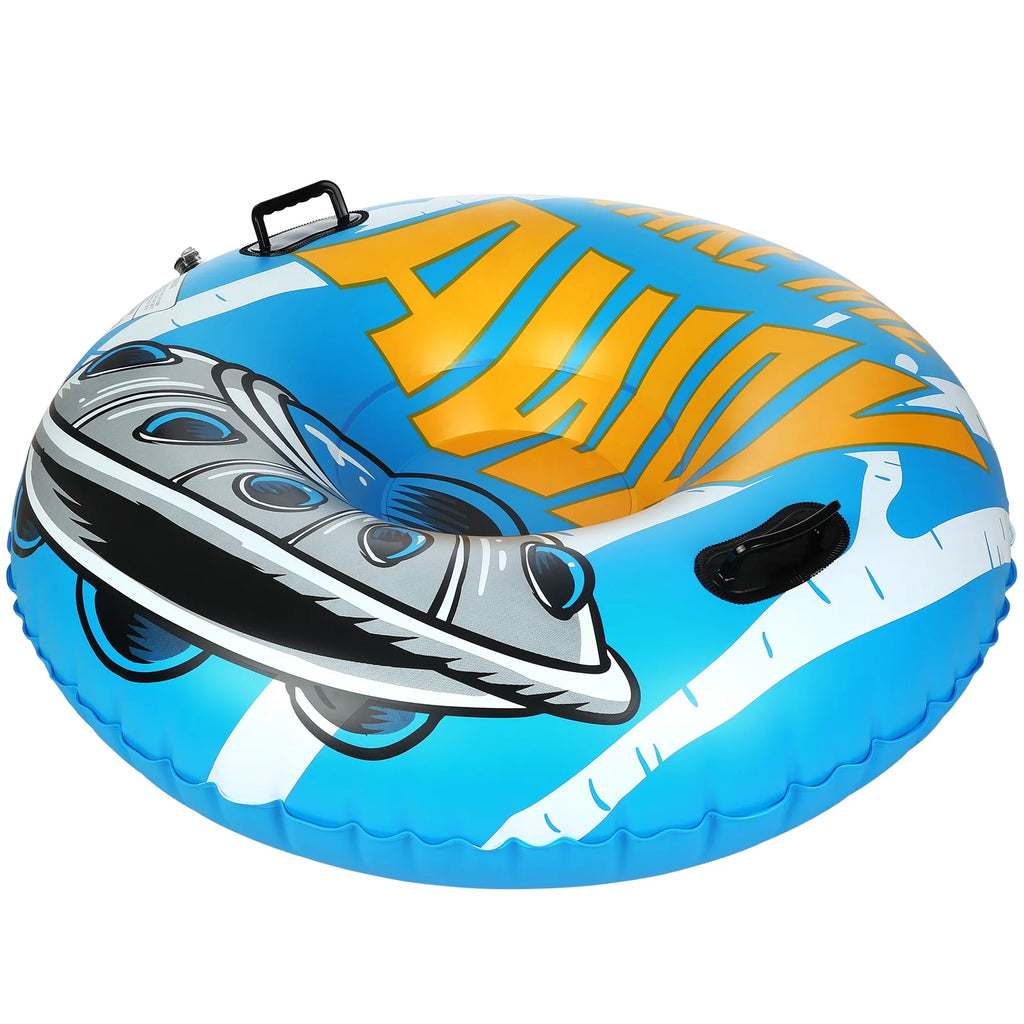 47 Inch Inflatable Pvc Snow Tube Sled I28307