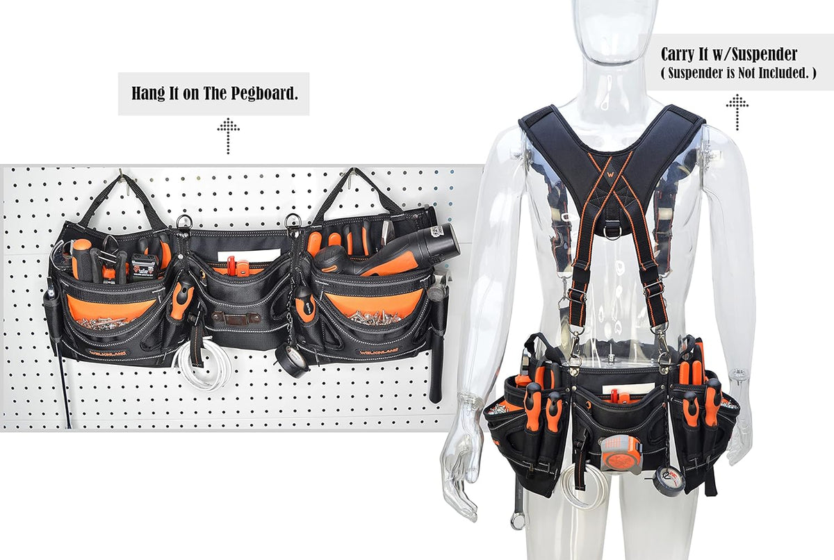 Heavy-Duty Electrician Tool Belt Y3852