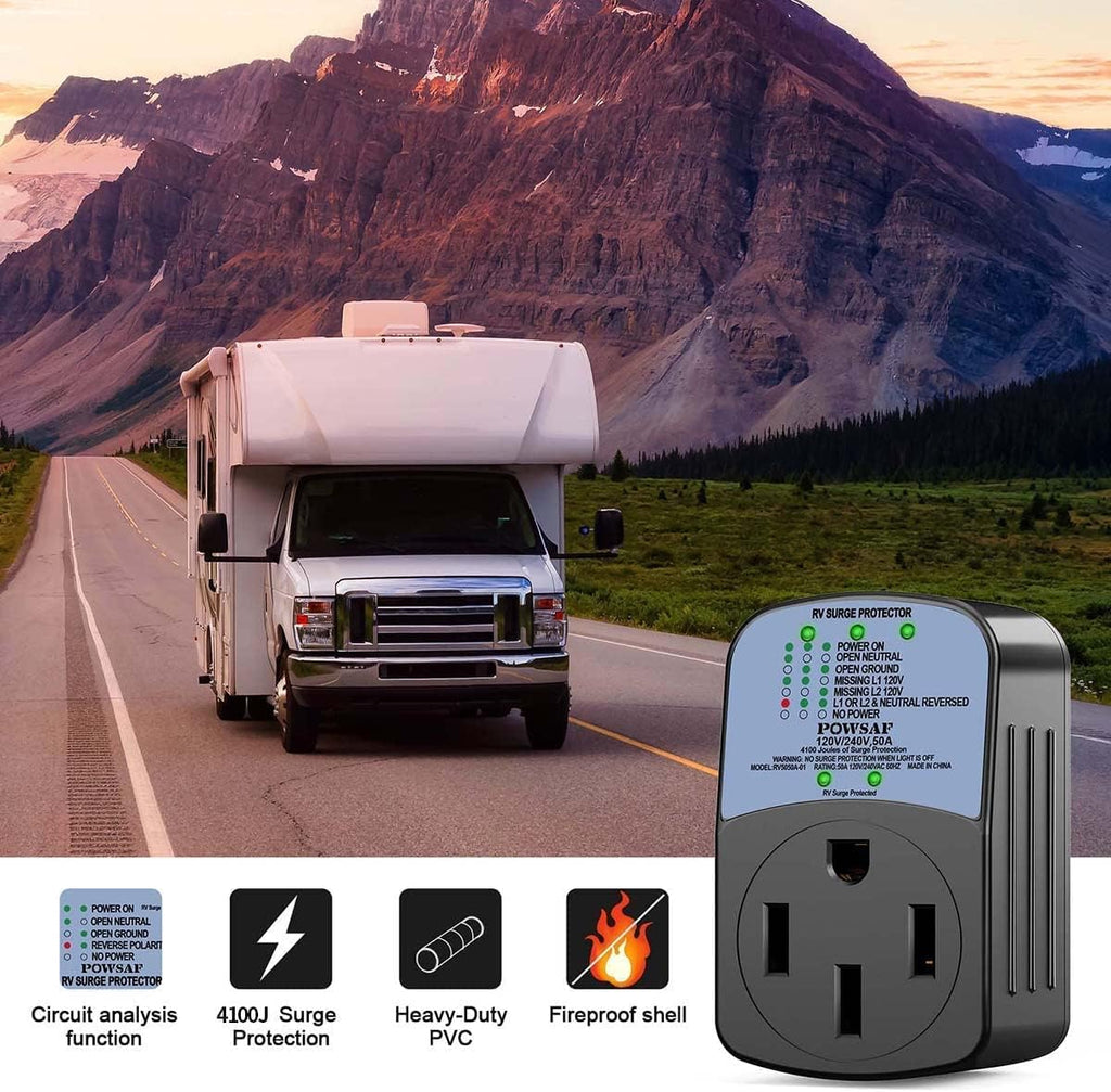 50 Amp RV Surge Protector E558049