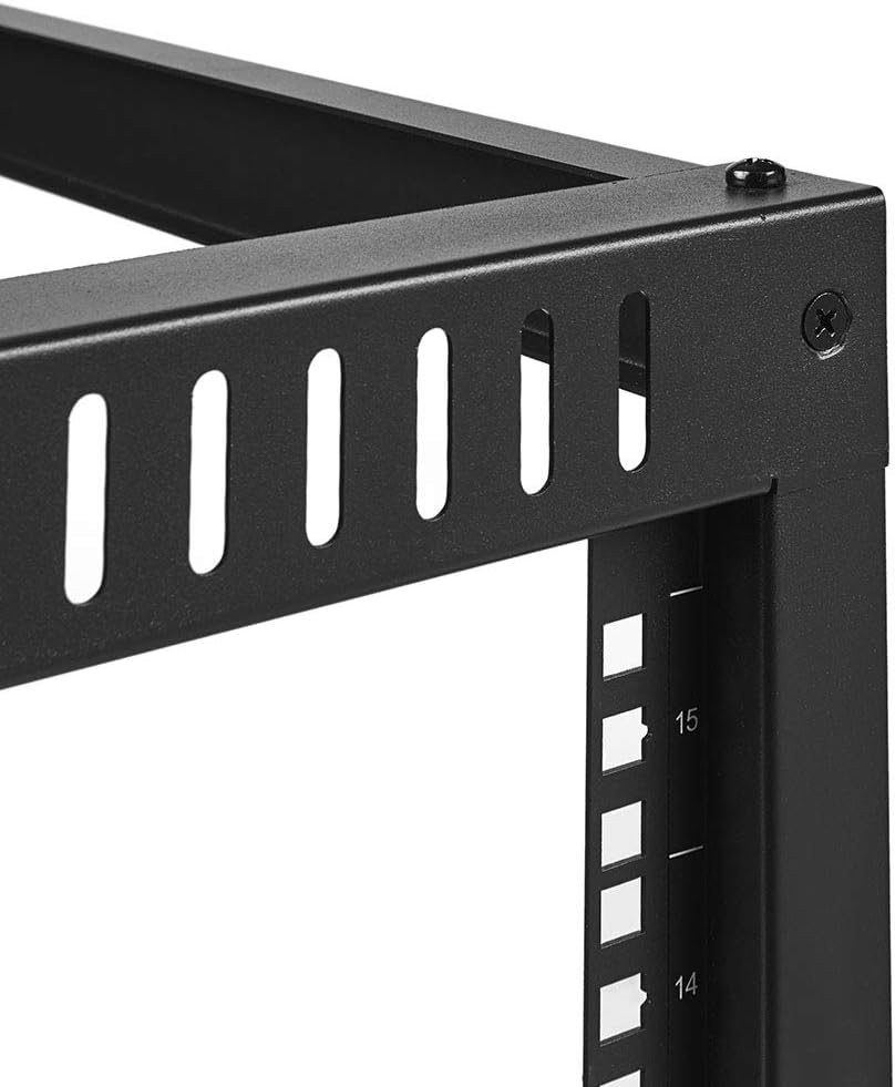 9U Hinged Open Frame Wall-Mount Network Rack R236581