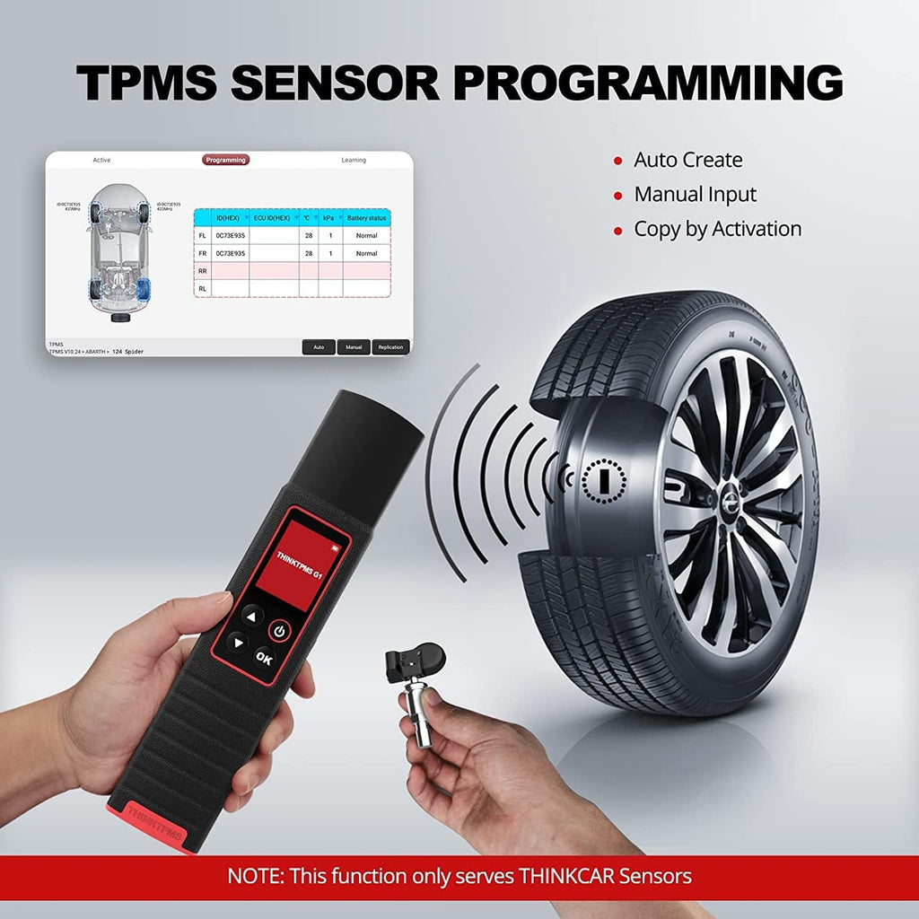 TPMS Relearn Tool 315/433MHz Universal Sensors Programming Tool A987090