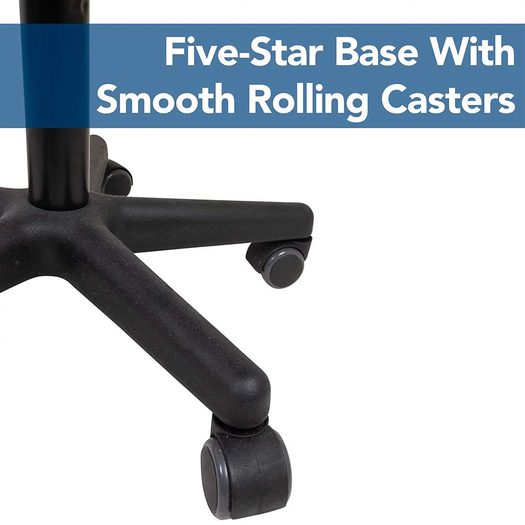 Round Adjustable Rolling Stool Q5662