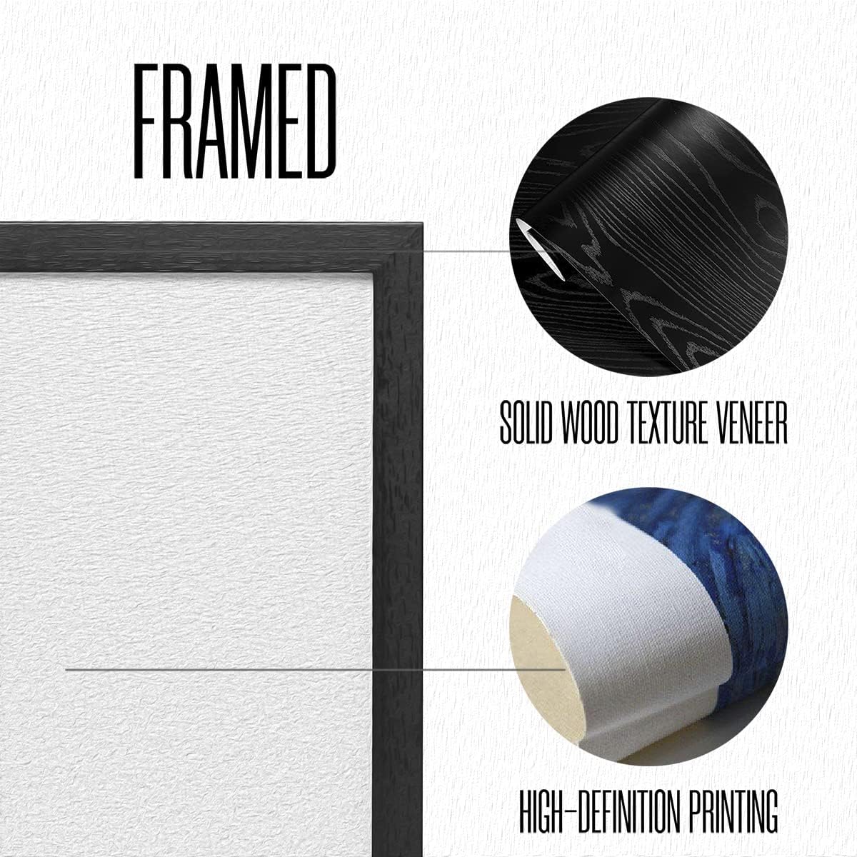 Large Canvas Wall Art 15x23 Inches R9408