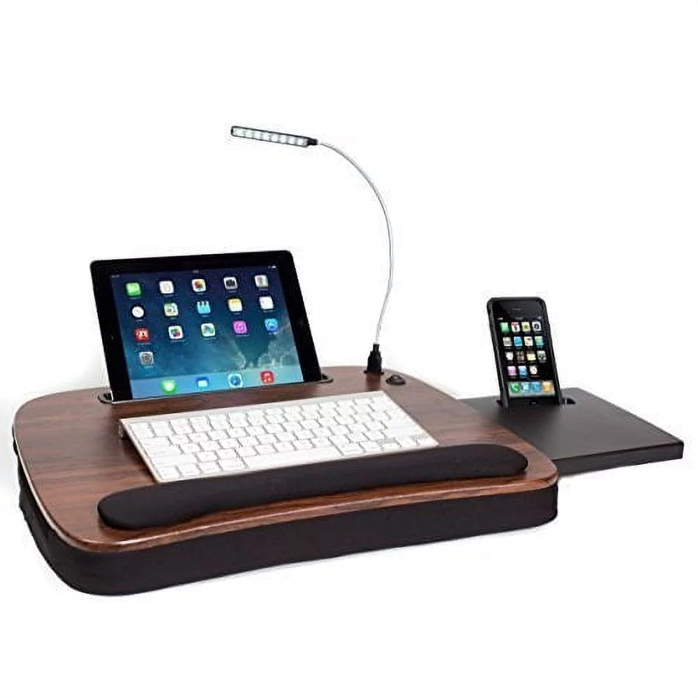 Memory Foam Lap Desk with USB Light R7659