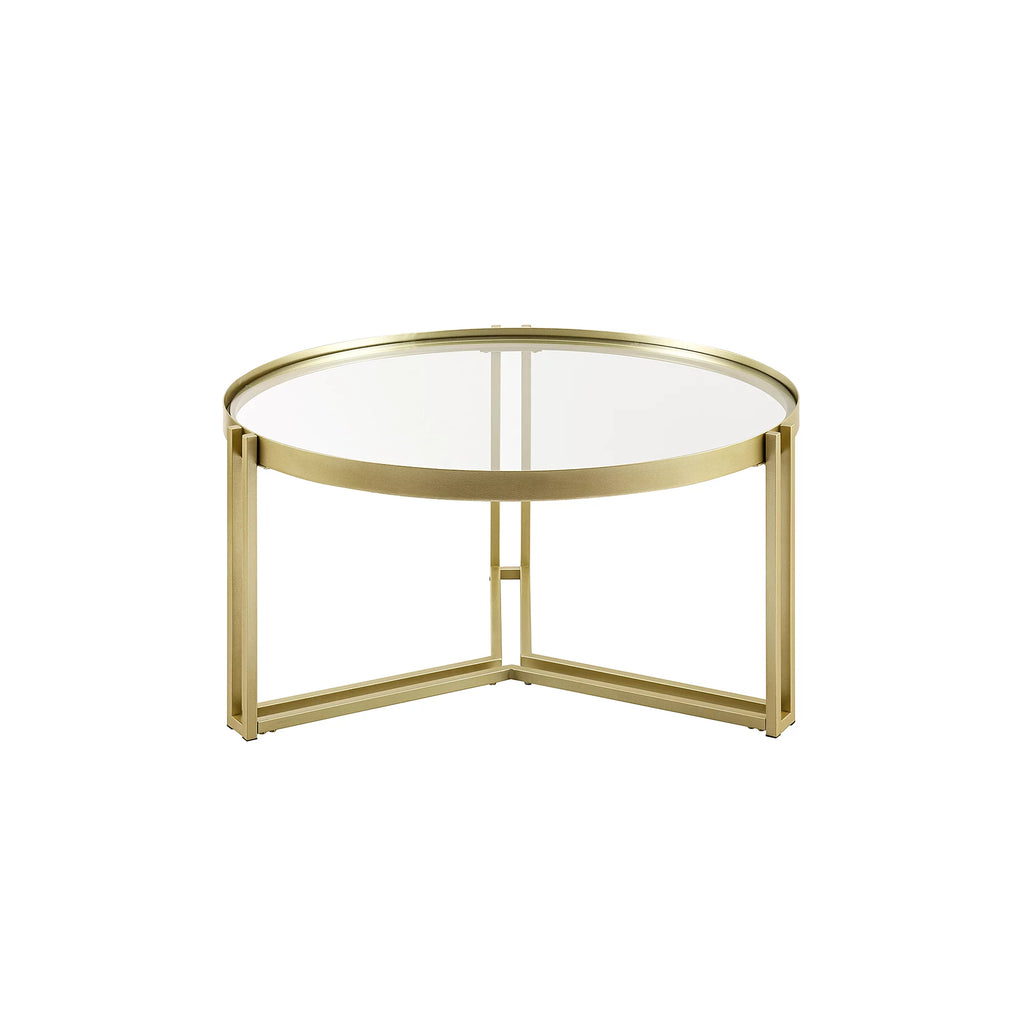 Round Glass Coffee Table P56697