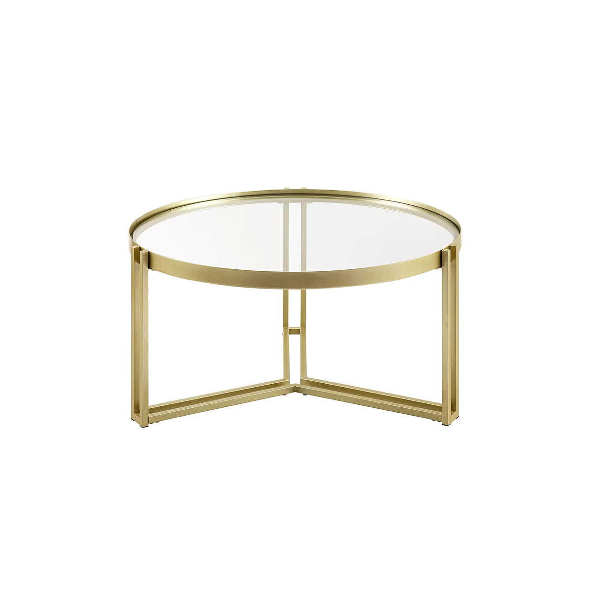 Round Glass Coffee Table P56697