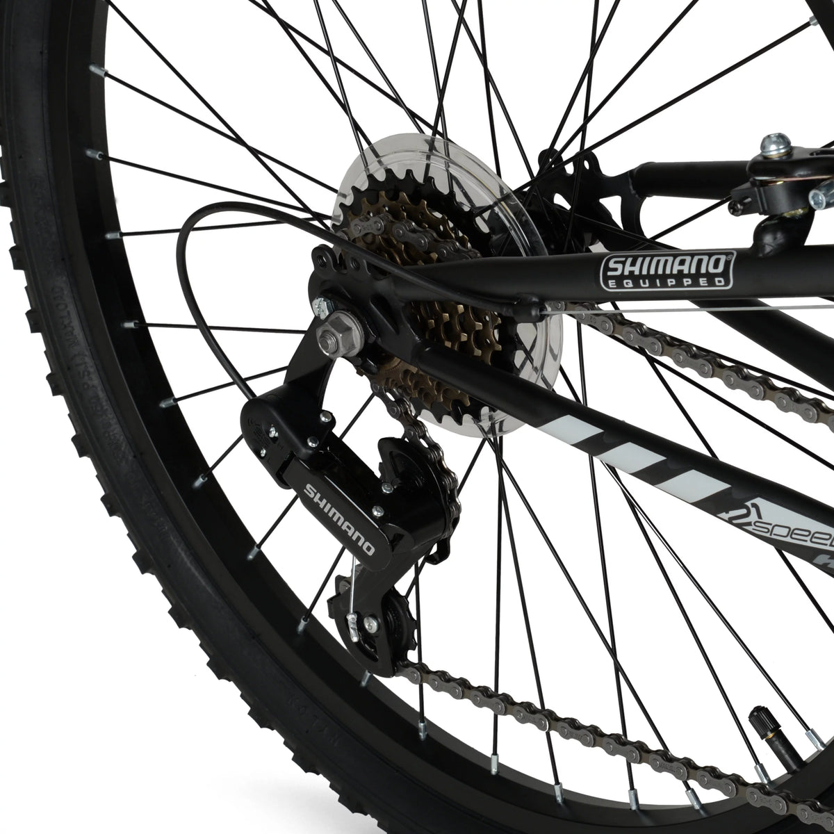 24 Boy's Black Mountain Bike B5472