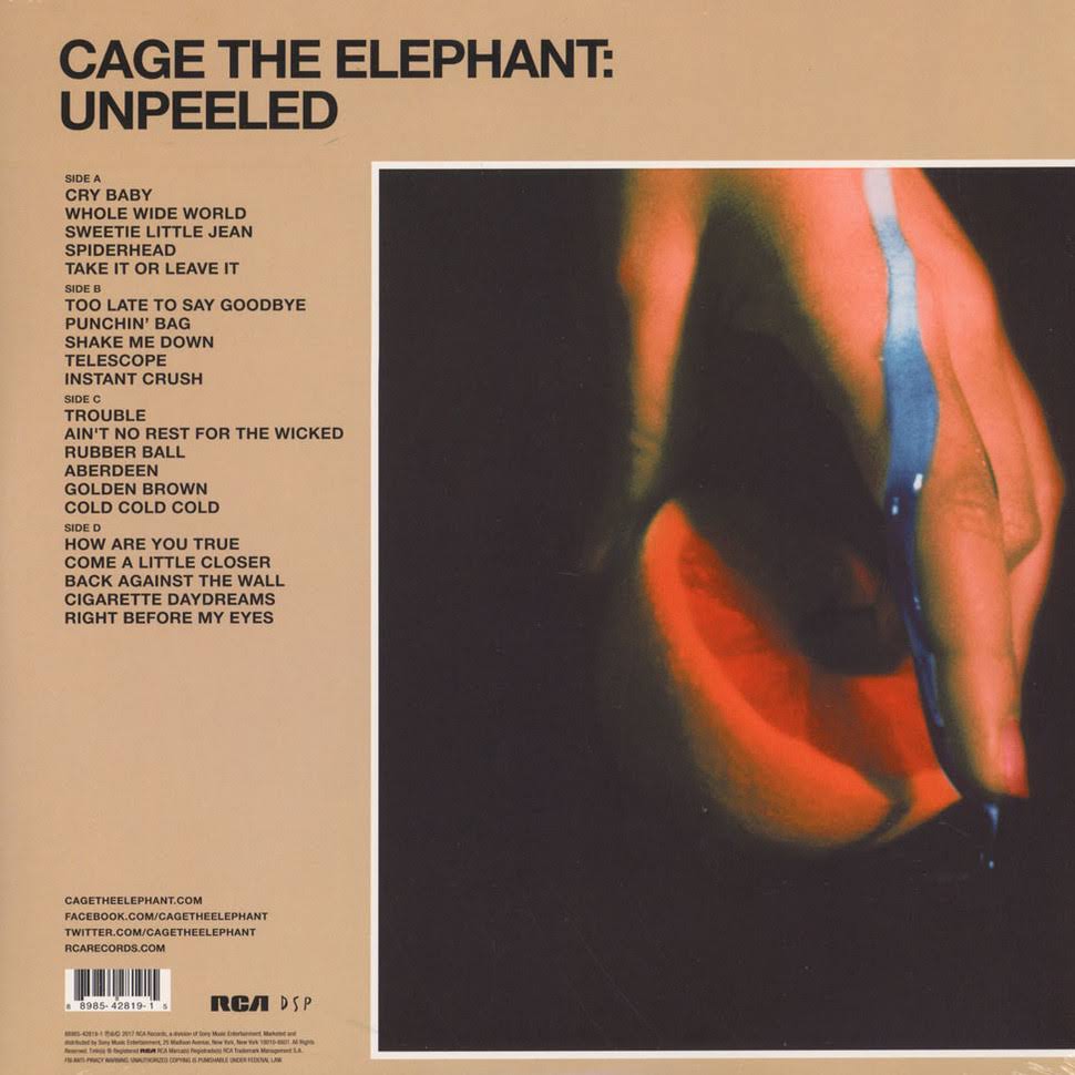 Cage The Elephant Unpeeled/Lp H807515