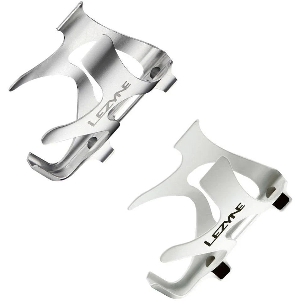Alloy Bicycle Water Bottle Cage, White Y727220