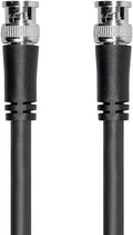 25 Feet Black RG6 BNC Cable K1238