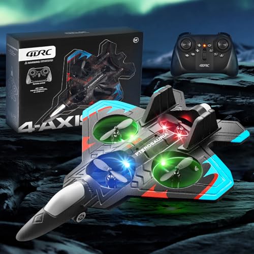 Foam Remote Control Airplane RC Plane Fighter Jet with Light V364394