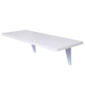 Black Wall Mounted Floating Folding Desk M3314