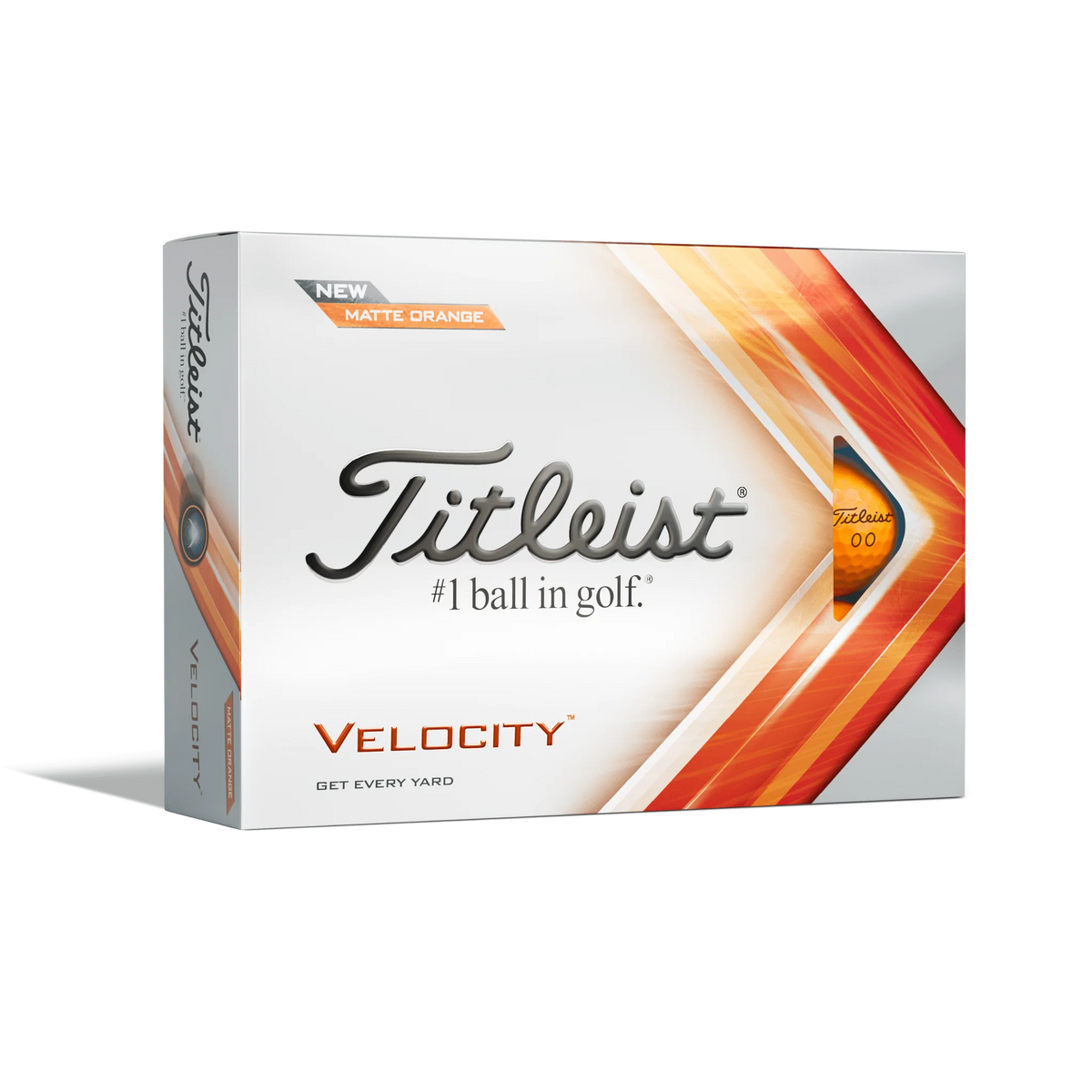2022 Velocity Golf Balls, 12 Pack, White T258534