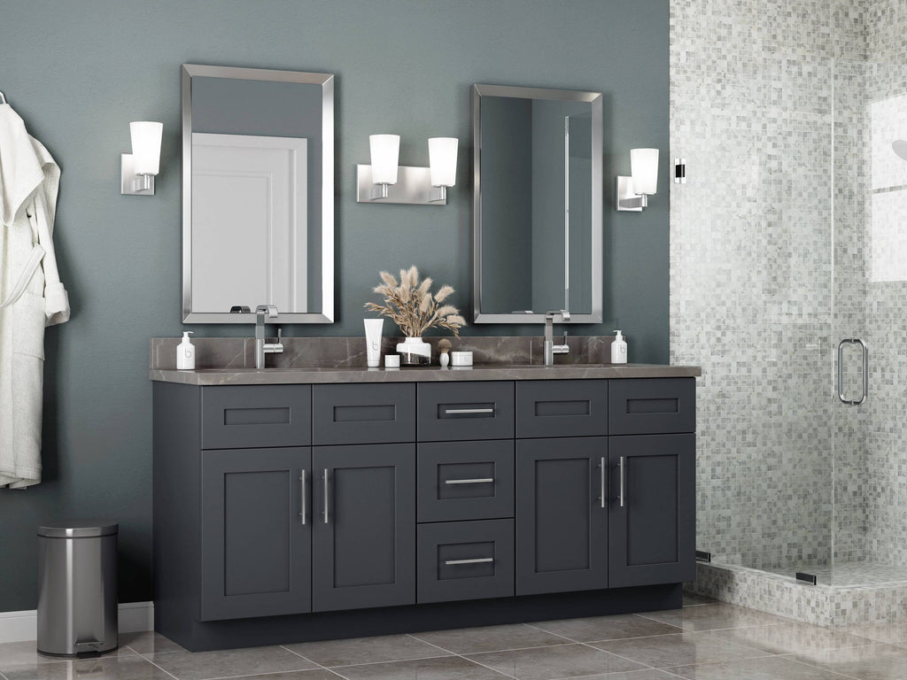 12-in W x 34.5-in H x 21-in D Onyx Pine Base Cabinet K130