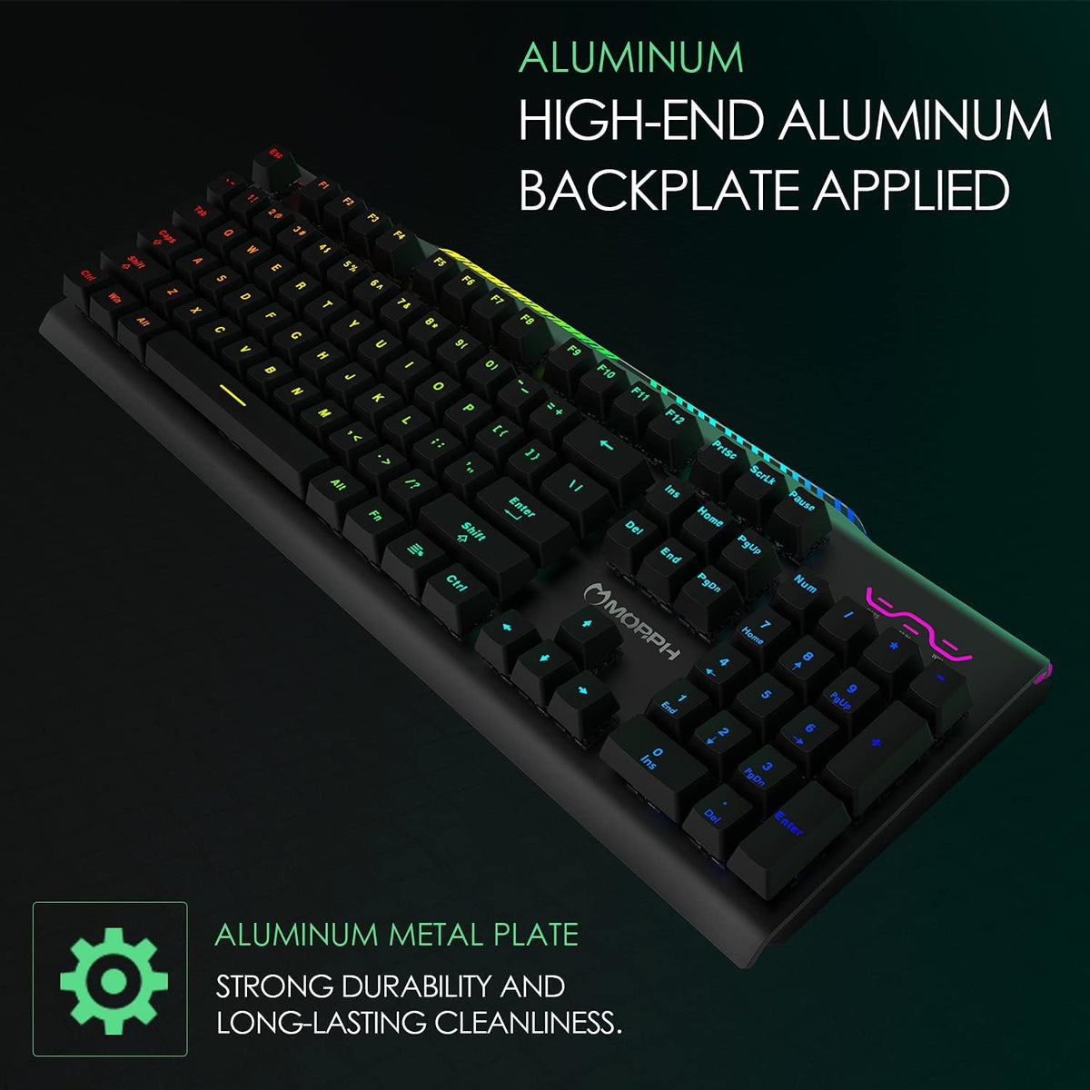 USB Wired RGB Mechanical Gaming Keyboard C7230