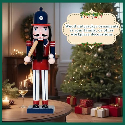 14 Inch Handmade Wooden Nutcracker Chef Gingerbread Figures M263