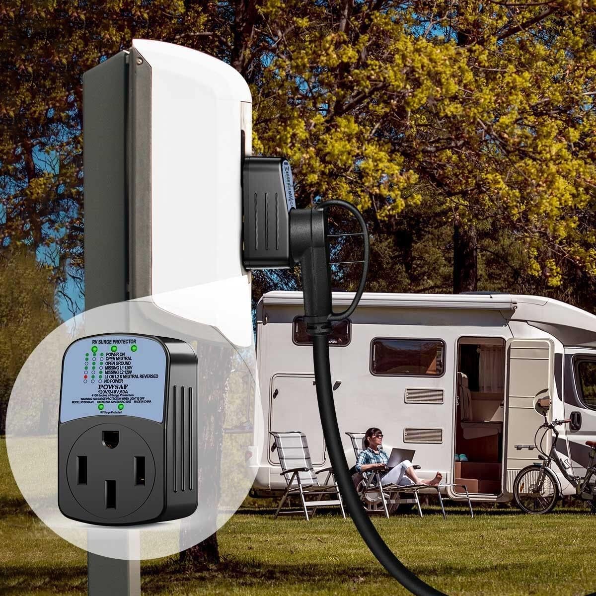 50 Amp RV Surge Protector E558049