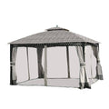 Damask Beige Replacement Canopy J5177