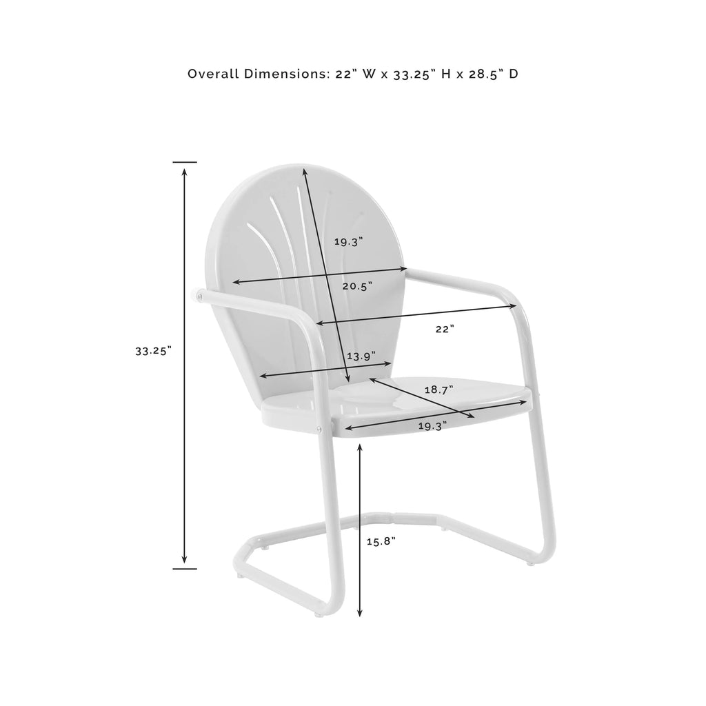 Metal Patio Chair U579