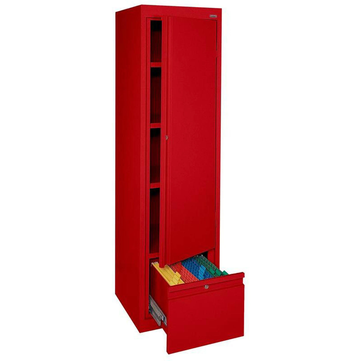 Single Door Cabinet with Drawer V592393