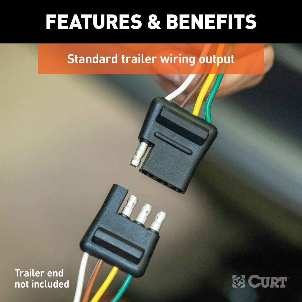 4-Pin Trailer Wiring Harness F5124
