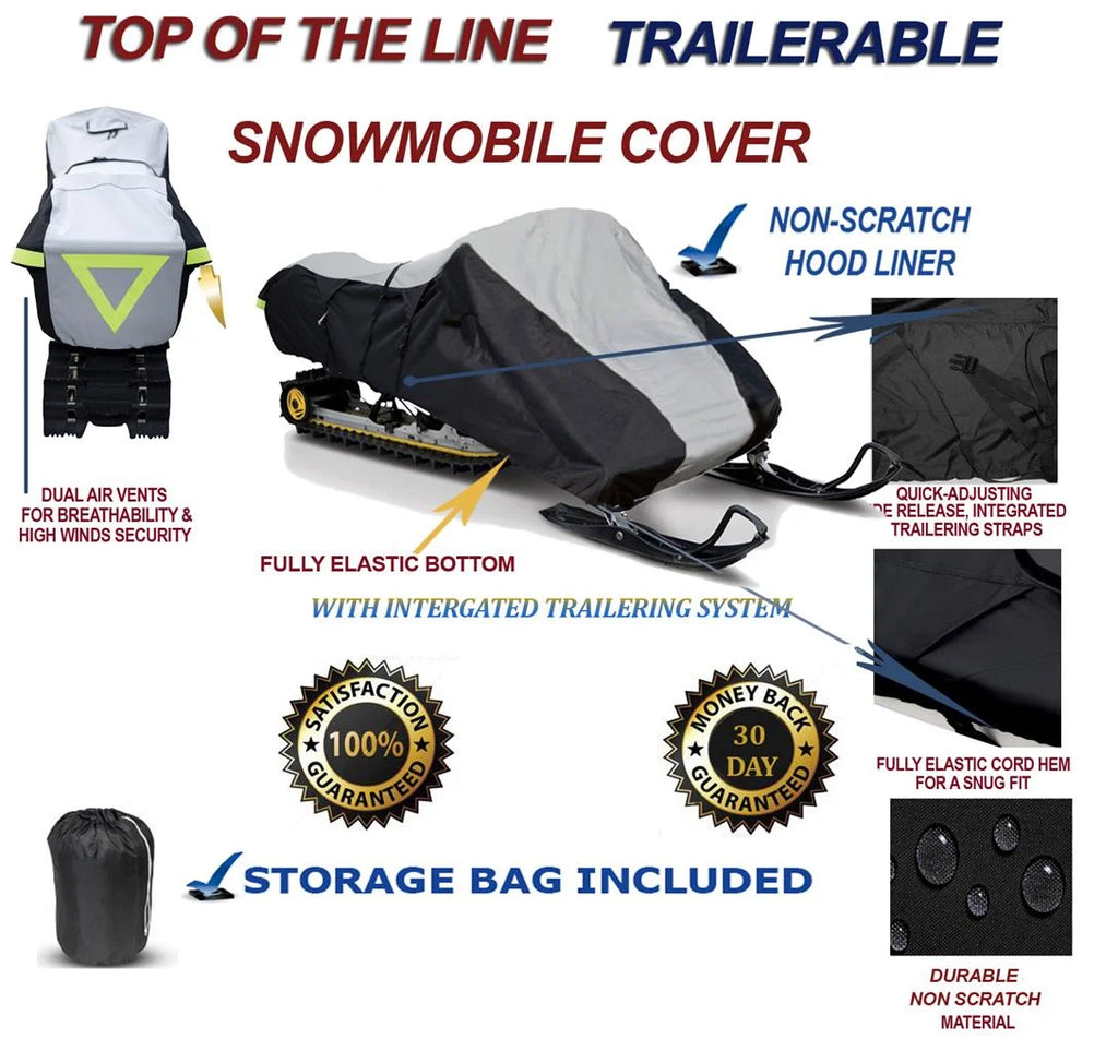 600D Snowmobile Travel and Storage Cover T35583