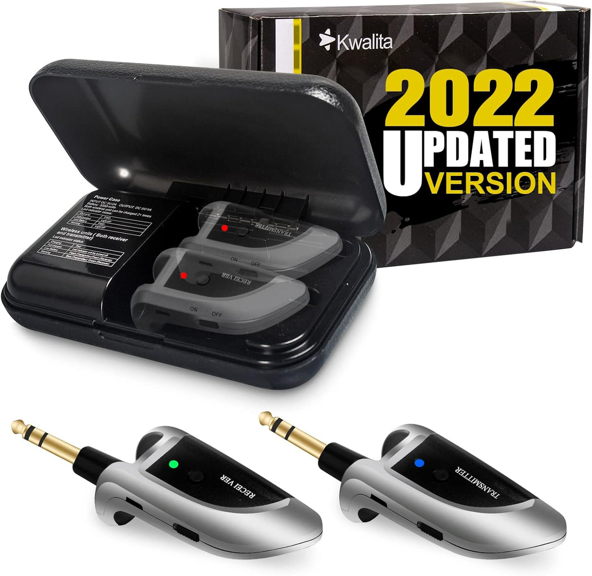 Wireless Guitar System with Charging Case K62938