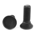 5/8x22-11 x 4x22 Coarse Thread Grade 5 Plow Bolt #3 Flat Head Medium Carbon Steel Black Oxide D90330