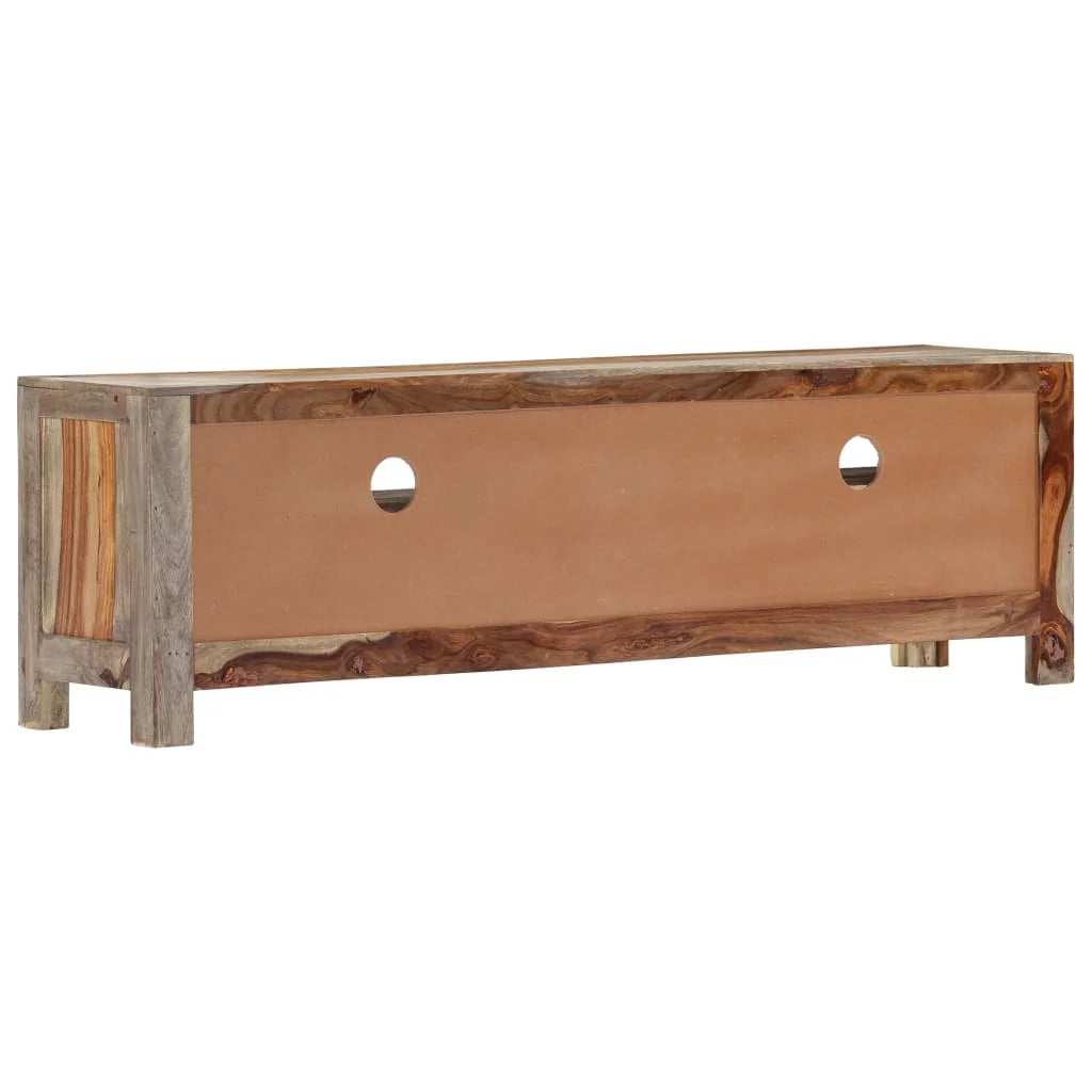 Sheesham Wood TV Cabinet with 4 Storage Drawers Y25028
