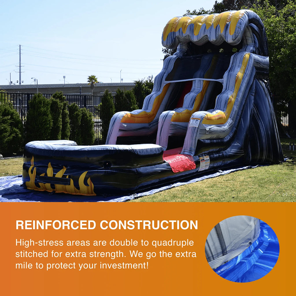 Commercial Grade Inflatable Water Slide with Splash Pool A765
