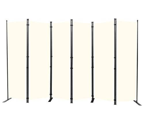 6FT 4 Panel Fabric Room Divider L1582