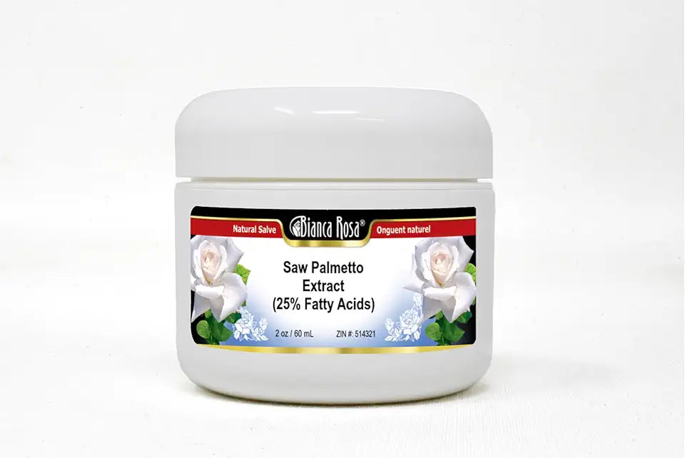 Saw Palmetto Extract 25% Fatty Acids Salve Ointment 2 oz S76203