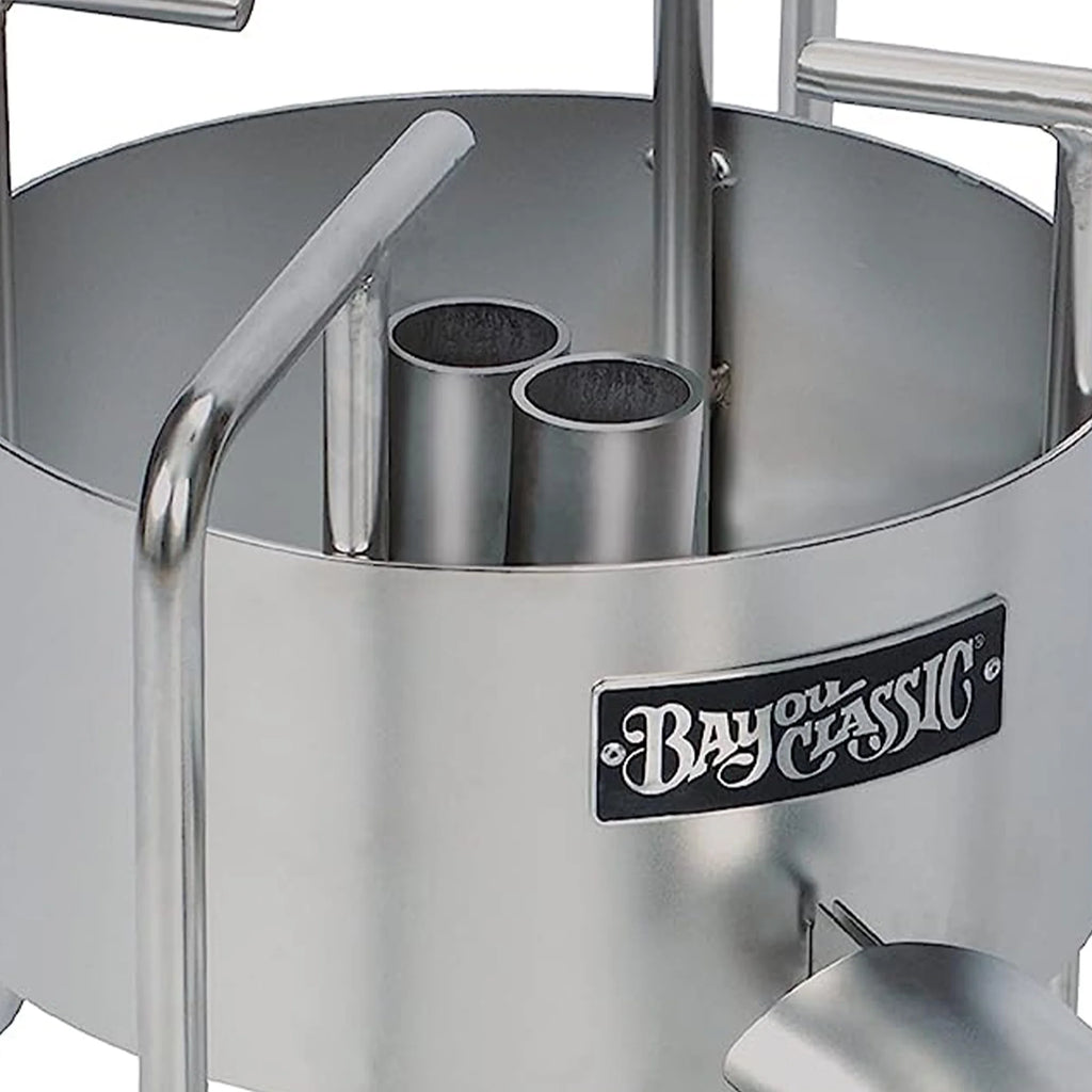 22 Inch Stainless Steel Dual Jet Burner Crawfish Cooker B469