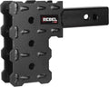 2" Hollow Shank 3 Position 4.5" Drop 5k Plate Hitch Pack of 2 E744292
