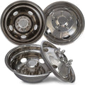 19.5 Inch Stainless Steel Wheel Simulators Pack of 4 B8095