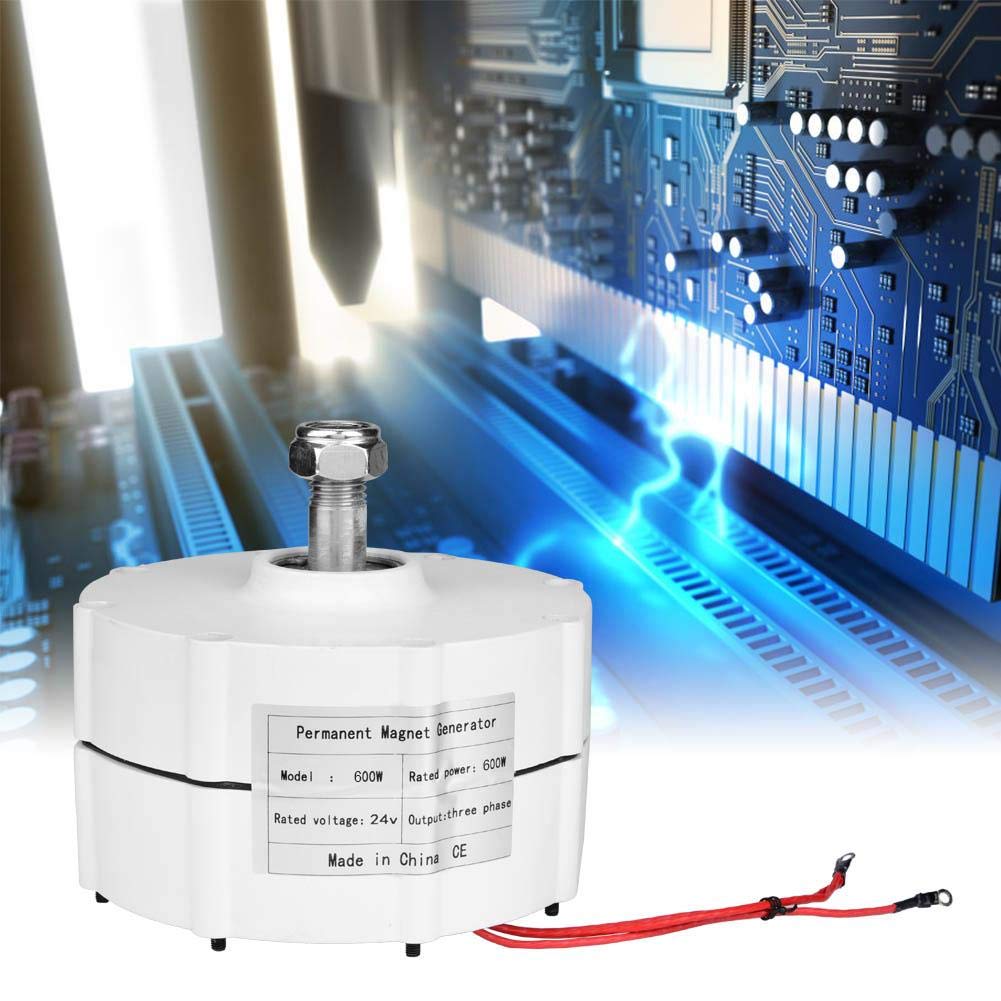 600W 48V Three-Phase Wind Turbine Generator Permanent Magnet Alternator 600RPM 50Hz Z223868
