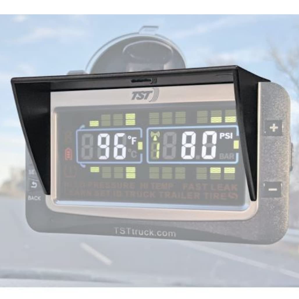 6 Sensor RV TPMS with Color Display Monitor Sunshade P68700
