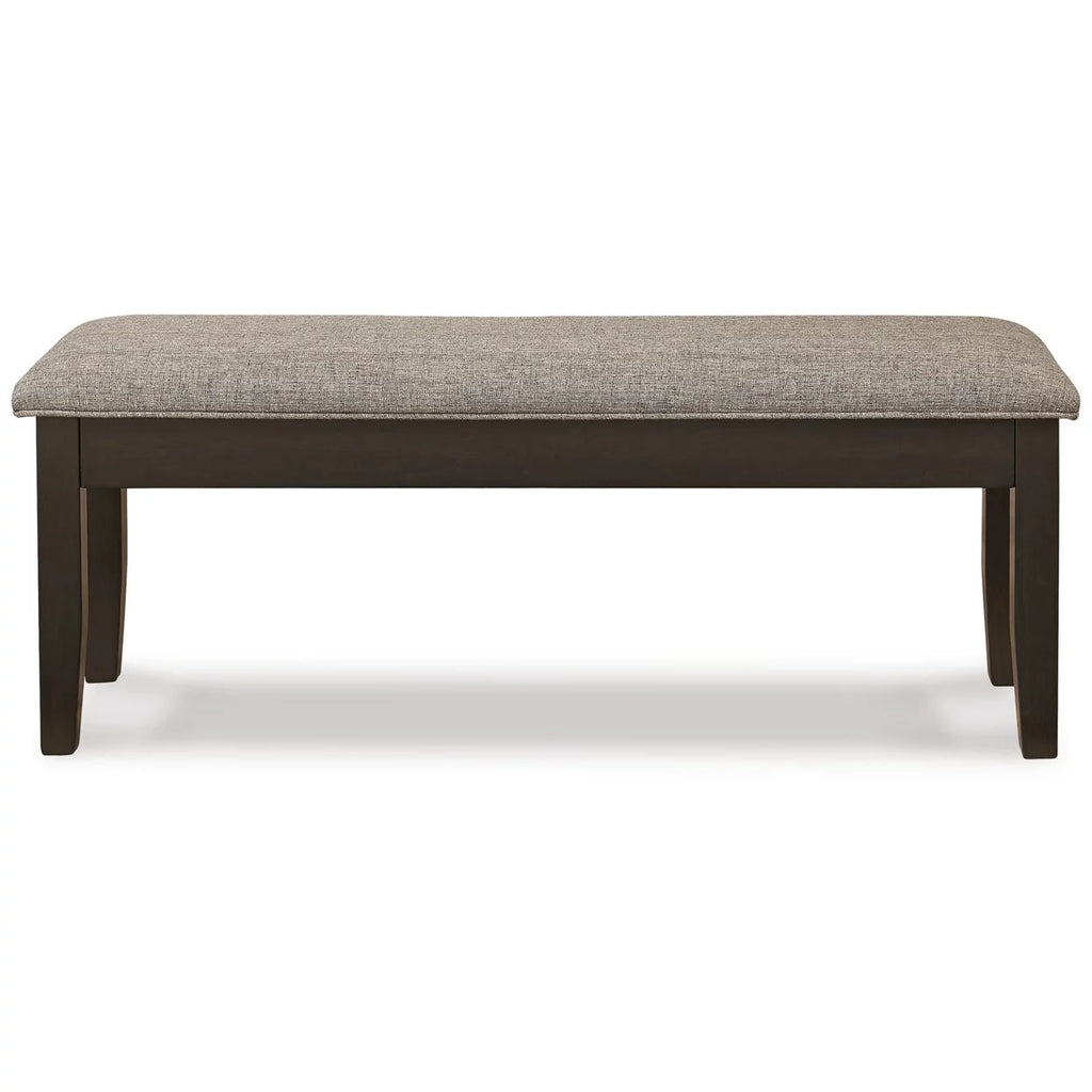 49 Inch Brown Polyester Upholstery Storage Bench I771