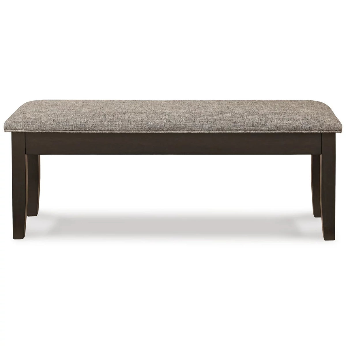 49 Inch Brown Polyester Upholstery Storage Bench I771