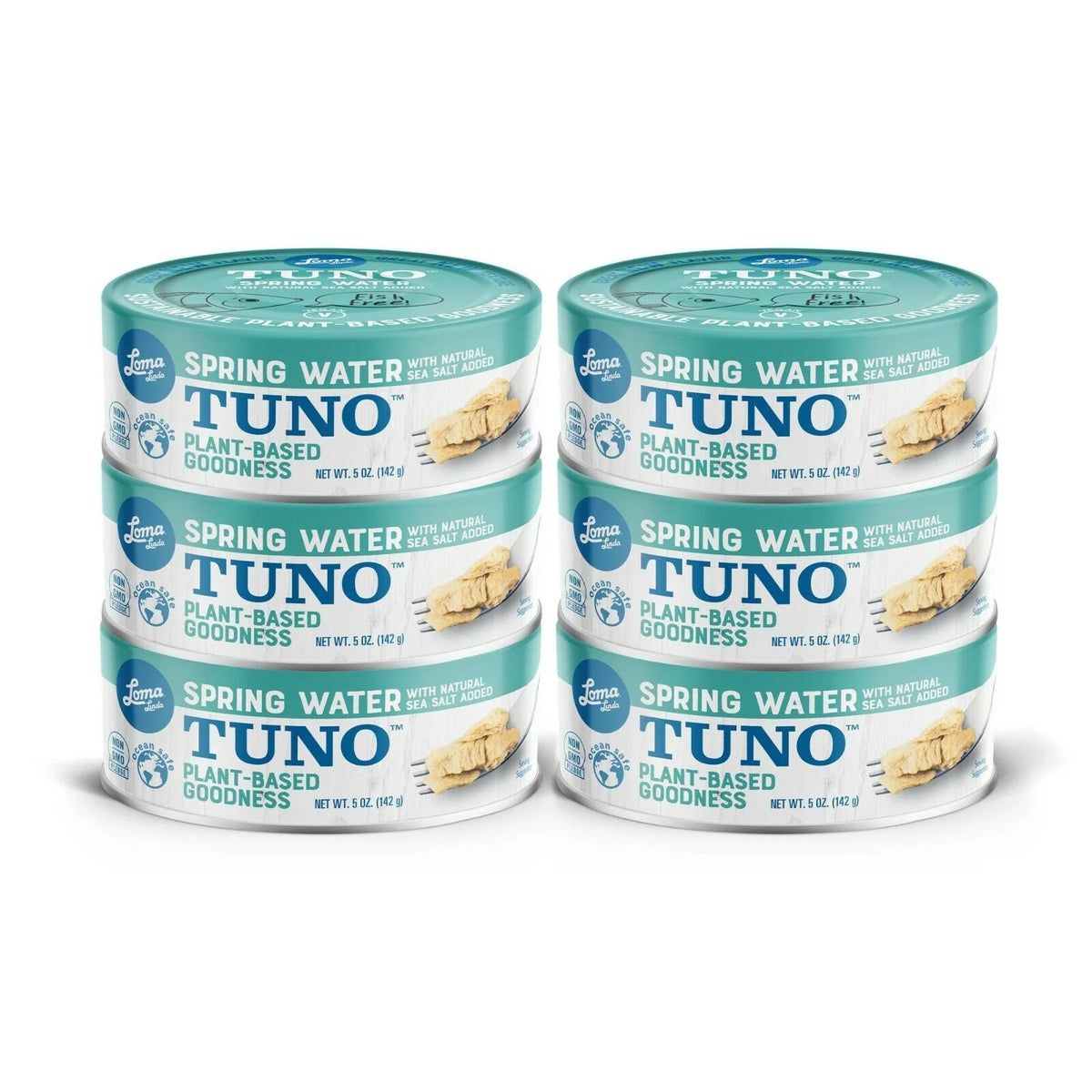 Plant-Based Spring Water Seafood Alternative (5 oz., Pack of 6) S43169