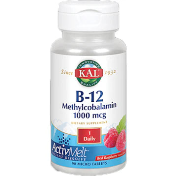 B12 Methylcobalamin 1,000 mcg 90 tabs G3678