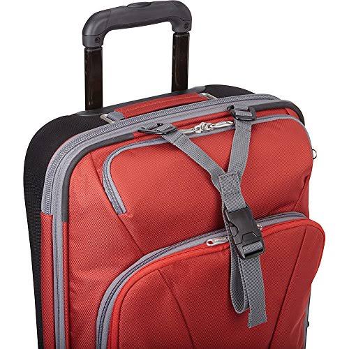 Expandable Wheeled Carry-On 22 Solid Black D249