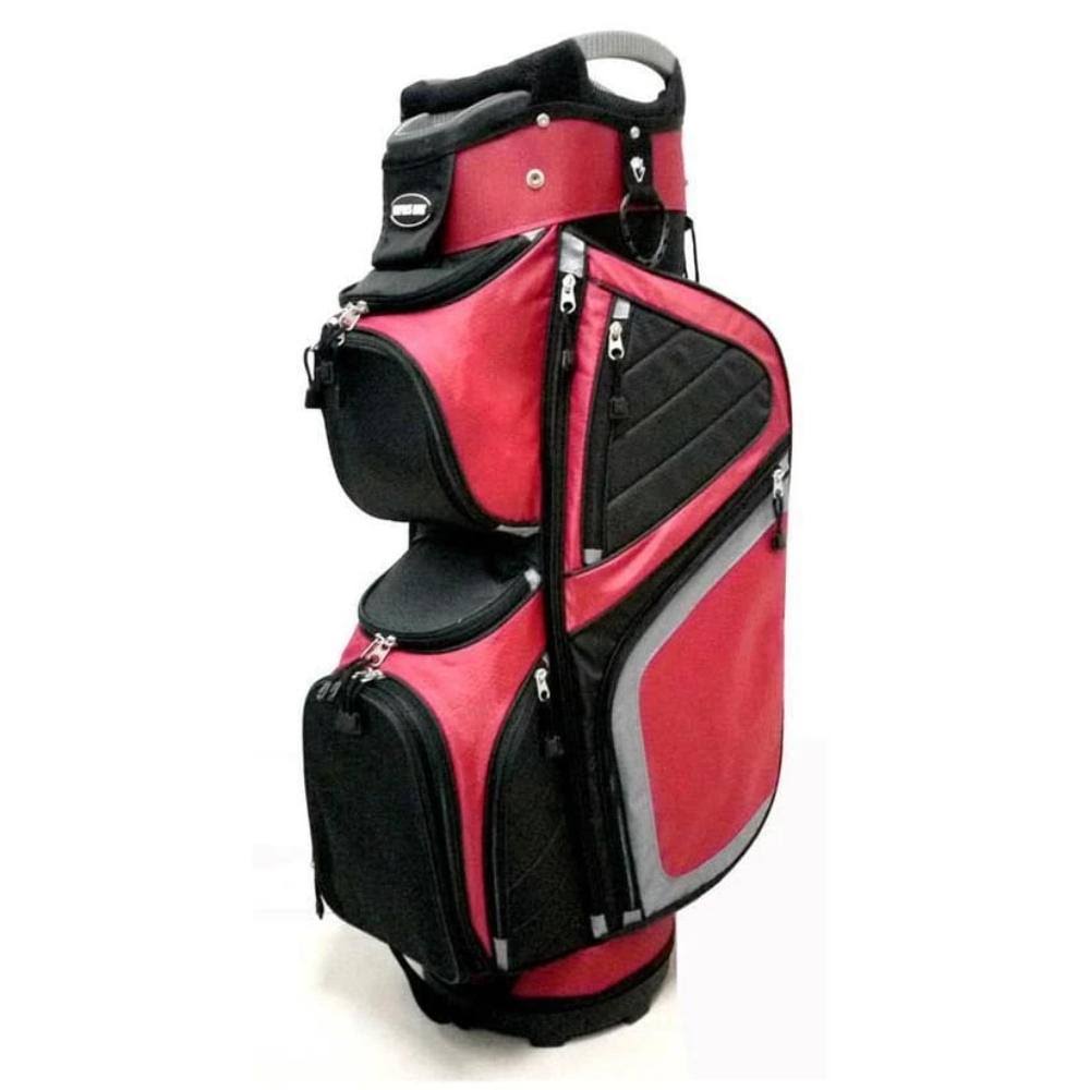Red/Black/Silver Golf Cart Bag R579