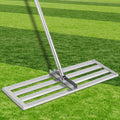 30 x 10in Stainless Steel Lawn Leveling Rake with 77 in Handle M77982