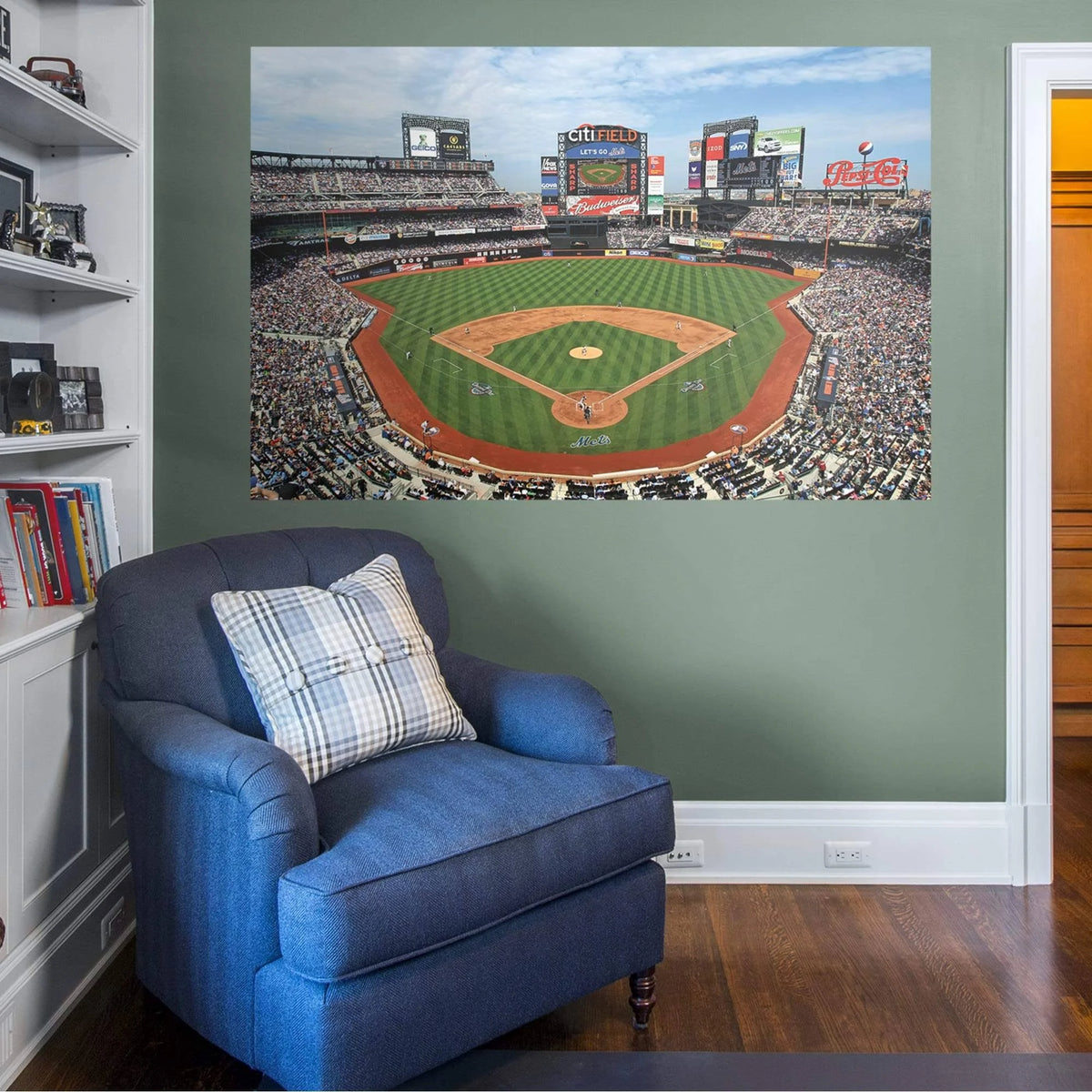New York Mets Citi Field Stadium Mural Wall Decal M234