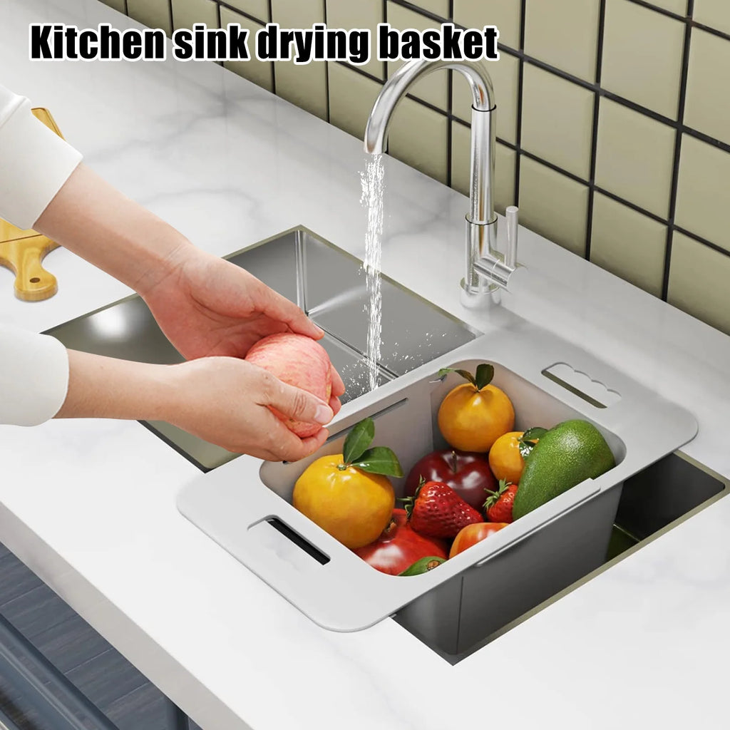 Adjustable Freezer Baskets with Handle Q50288