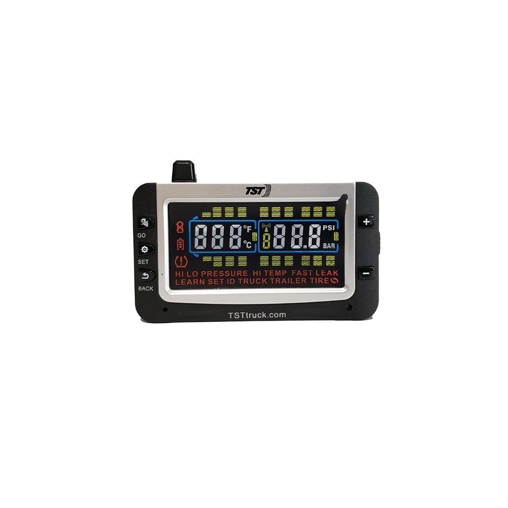 6 Sensor RV TPMS with Color Display Monitor Sunshade P68700